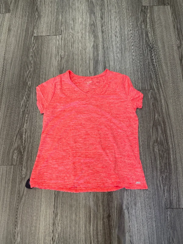 Orange Top Short Sleeve Amazon Essentials, Size Xl