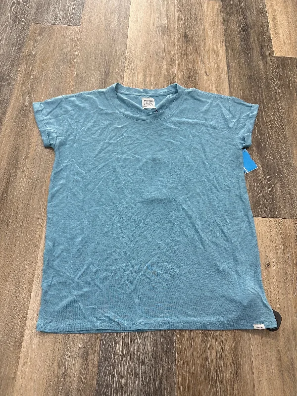 Blue Top Short Sleeve Prana, Size S