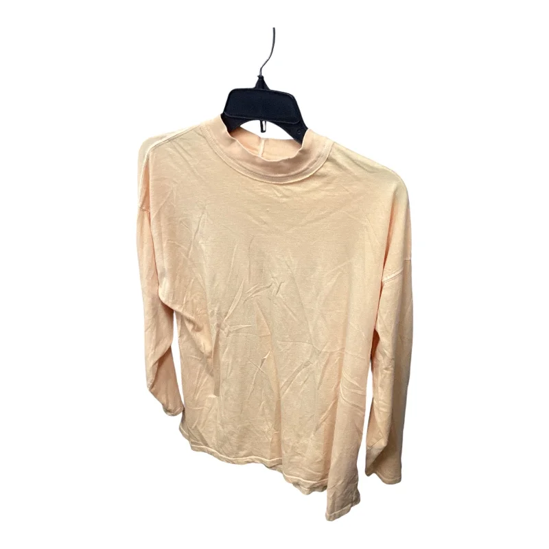 Top Long Sleeve By We The Free In Yellow, Size: Xs