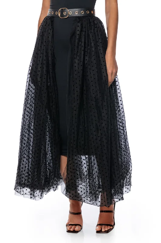 NEVERMORE LAYERED MESH MAXI BELT