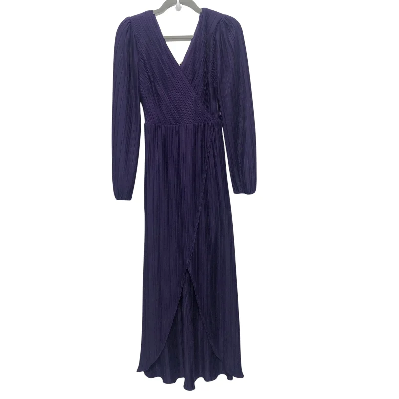 Dress Casual Maxi By Guess In Purple, Size:4