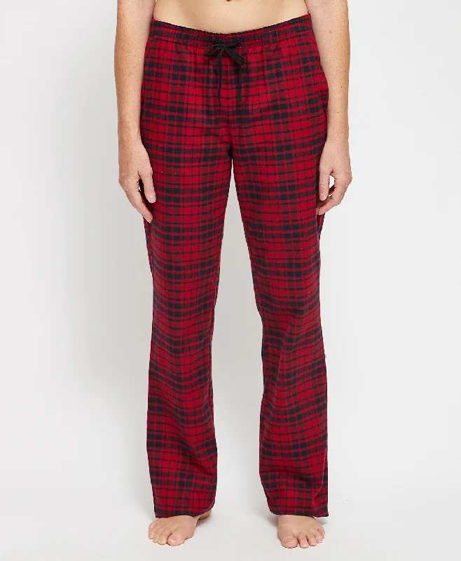 Ladies Flannel Cabin Pant