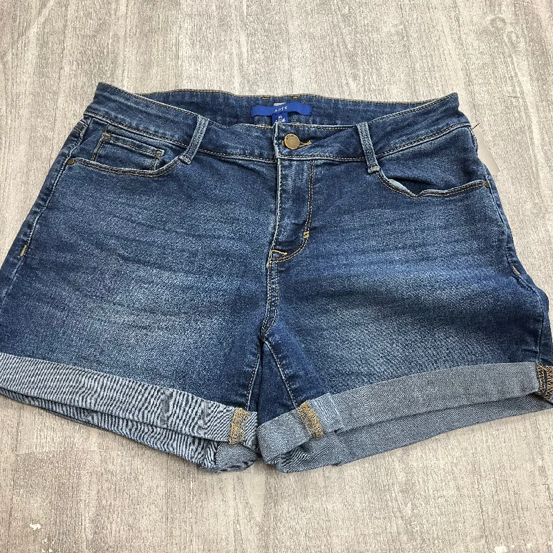 Shorts By Apt 9 In Blue Denim, Size: 10