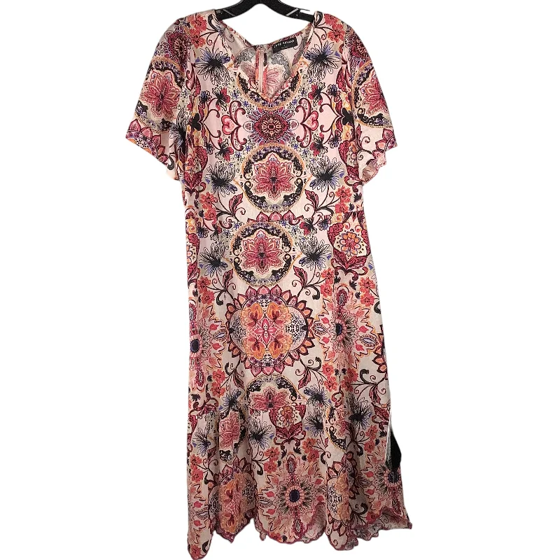 Dress Casual Maxi By Lane Bryant In Pink, Size: 16