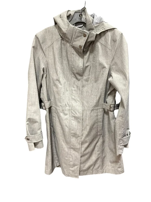 Coat Parka By Kirkland In Grey, Size: S