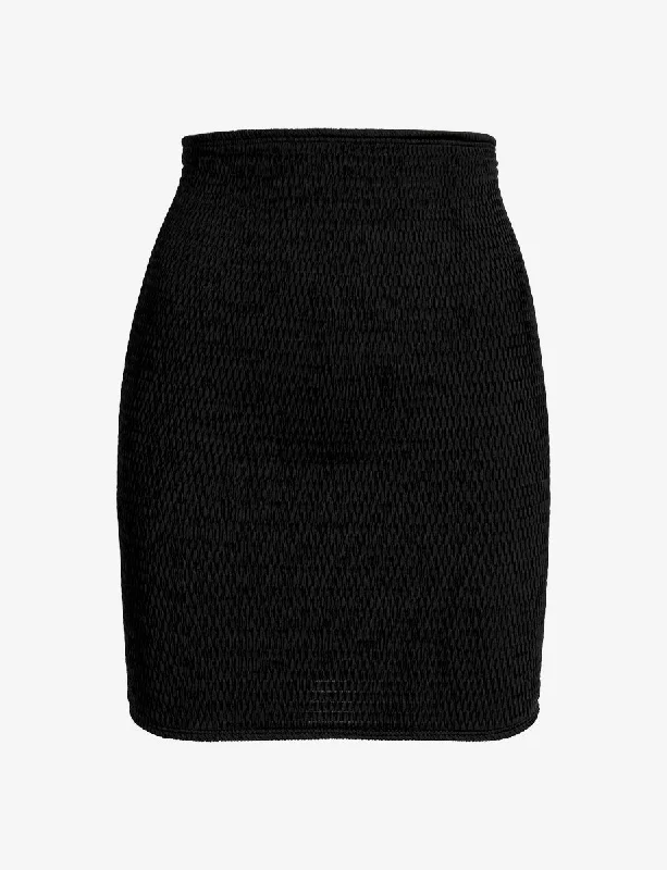 Tube Knit Mini Skirt