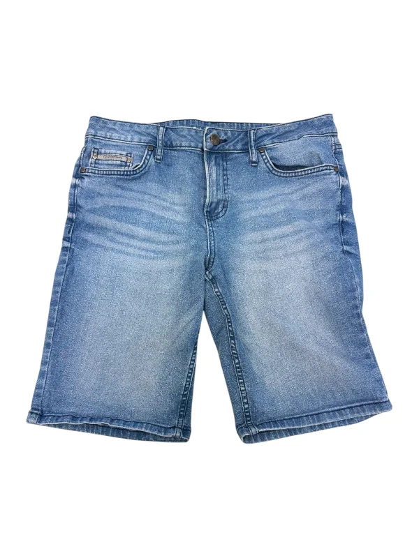 Shorts By Calvin Klein In Blue Denim, Size: 10