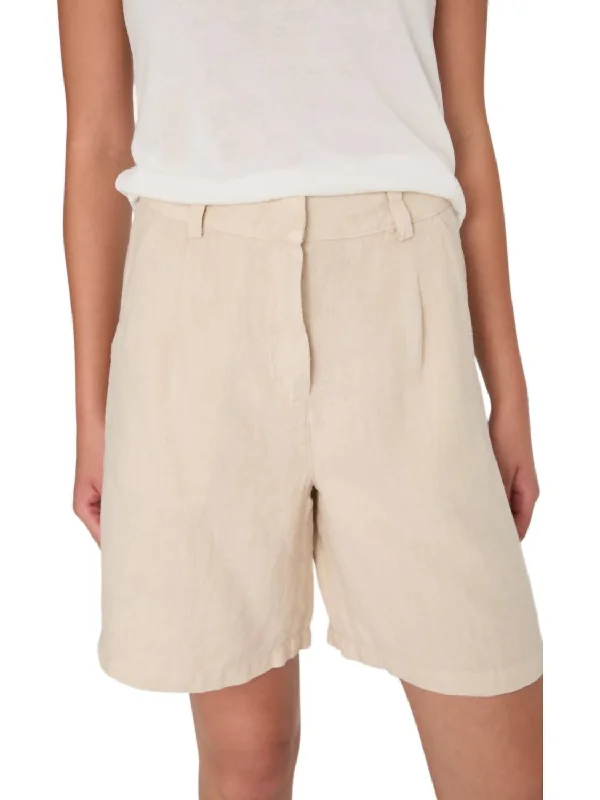 Corbero Shorts In Ecru