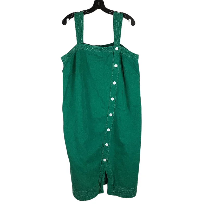 Dress Casual Maxi By Maeve In Green, Size: 20W