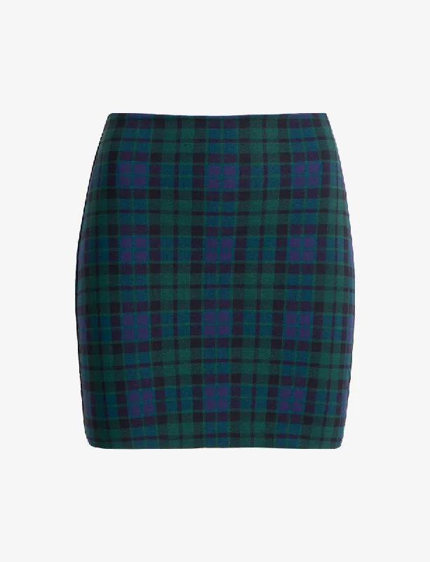 Classic Print Mini Skirt