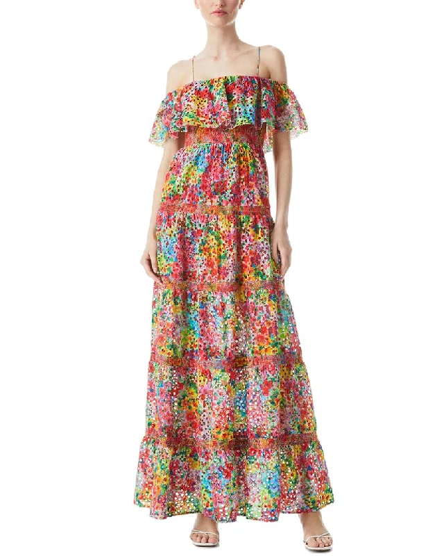 alice + olivia Kia Maxi Dress