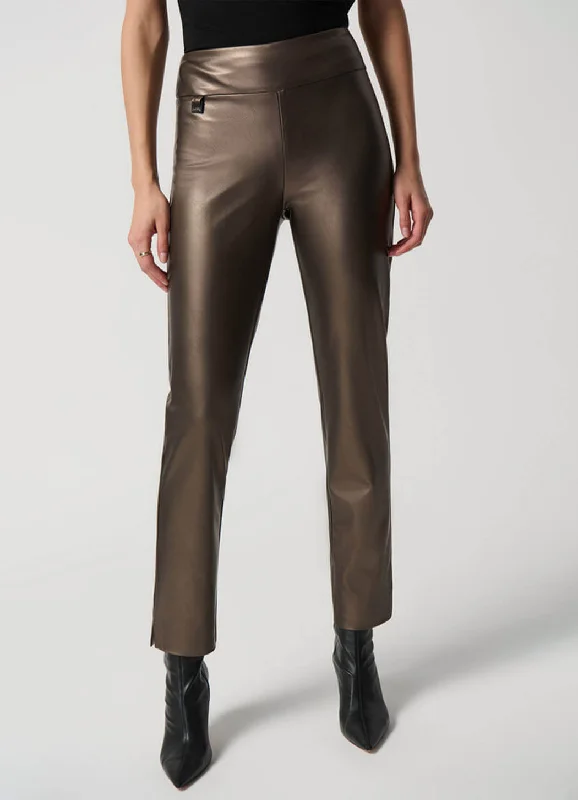 Joseph Ribkoff Metallic Contour Waist Pants