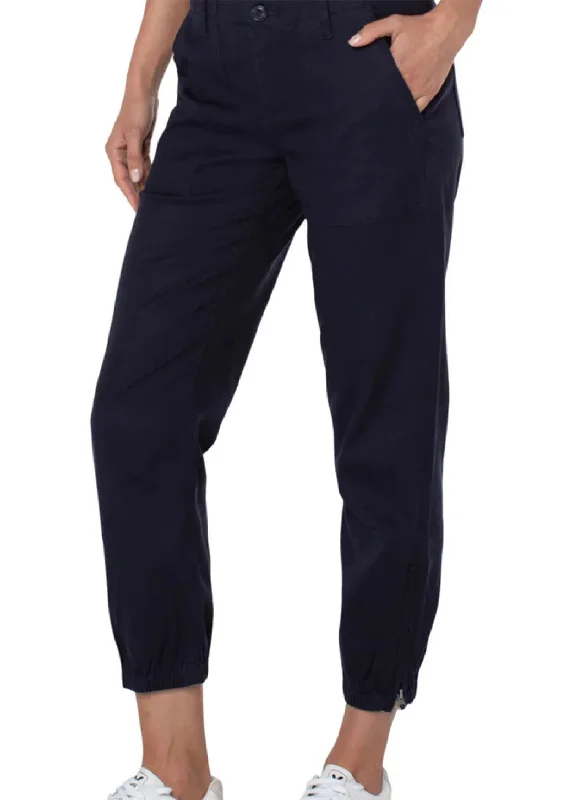 Liverpool Crop Utility Pant