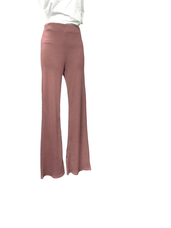 Women's Ribbed Pant Mauve XS