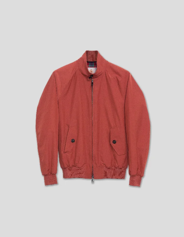 BARACUTA G9 HARRINGTON JACKET - RED BRICK