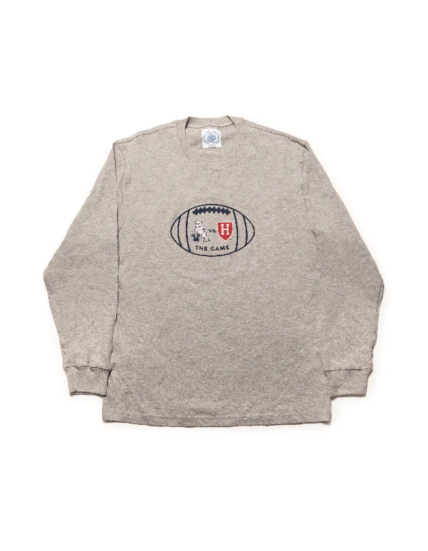 YALE X HARVARD T-SHIRT - GREY