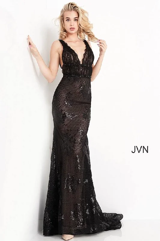 Jovani 05798 Long Sleeveless Prom Dress