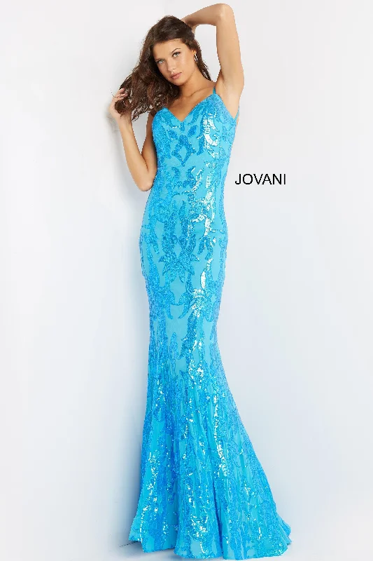 Jovani 07784 Fitted Sleeveless Long Formal Gown