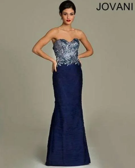 Jovani 77828 Strapless Long Formal Gown