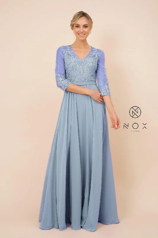 Long Formal Gown Embellished Bodice Dress Sale