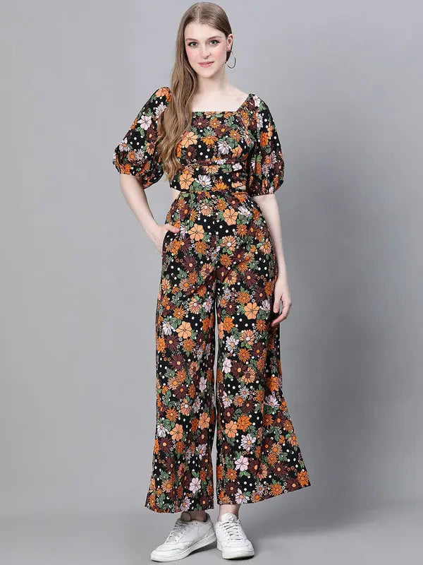 Women Printed Multicolor Jumpsuits & Sets